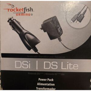 Nintendo DS LITE‎ & DSi Travel Cables , Car And Wall UNIT